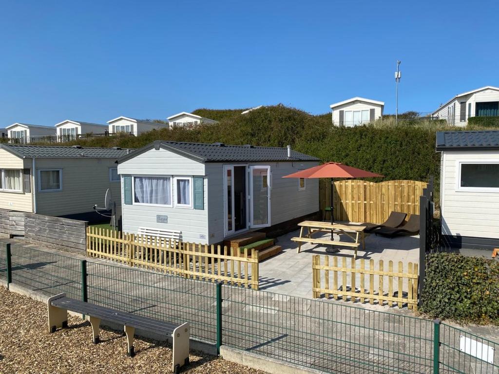Luxe Chalet Op Camping Duindoorn, Ijmuiden Aan Zee, In De Buurt Van F1 Circuit Zandvoort En Bloemendaal Op Loopafstand Strand Esterno foto